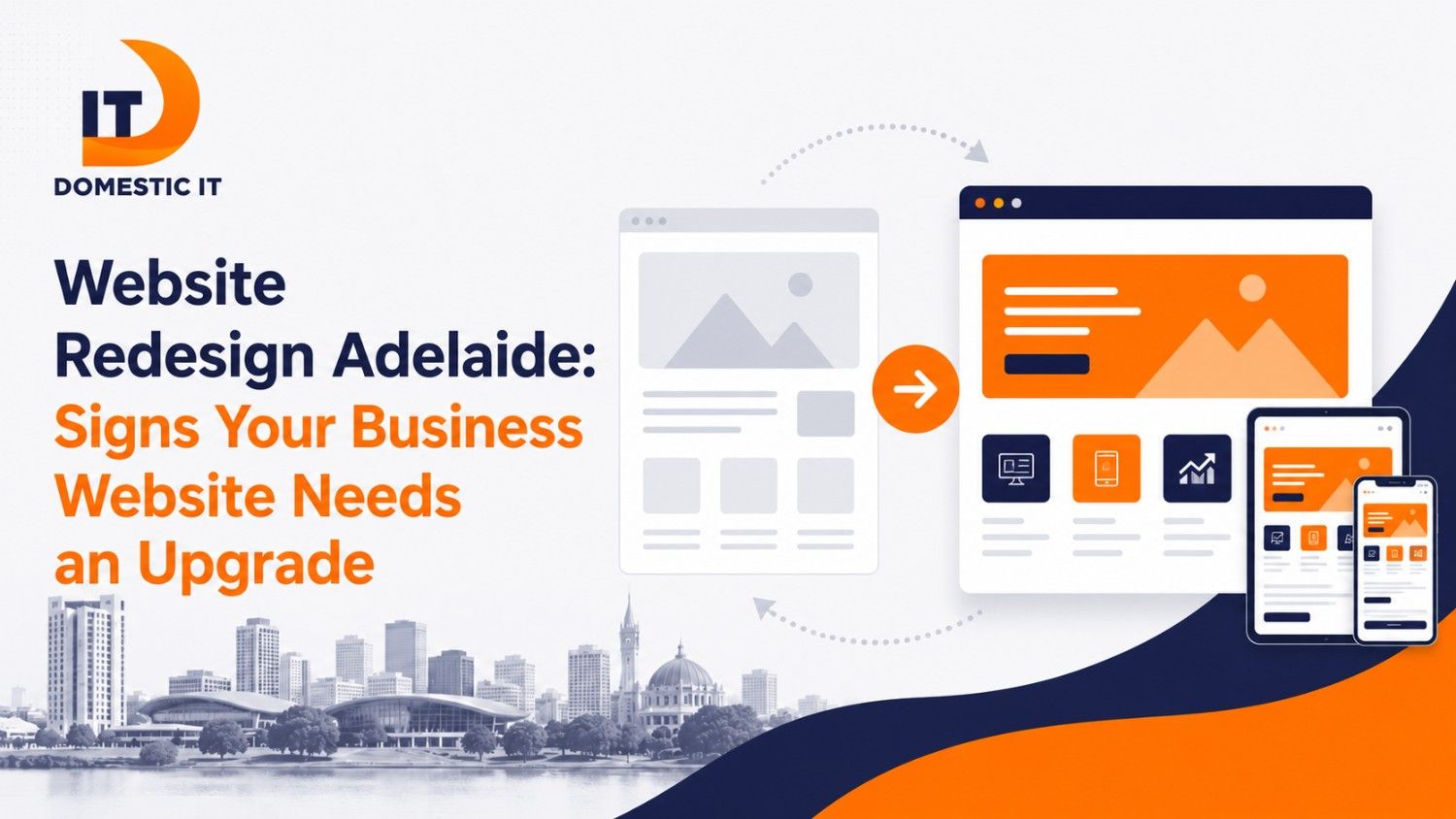 Website redesign Adelaide for modern business website upgrade